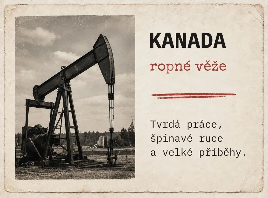 Kanada ropné věže
